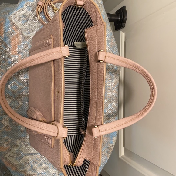 Kate Spade soft pink leather structured satchel - Picture 4 of 10